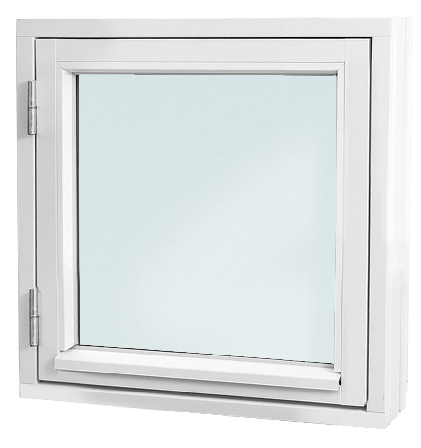 Finestra 1-rams sidehengslet vindu 70x70 3-lags glass