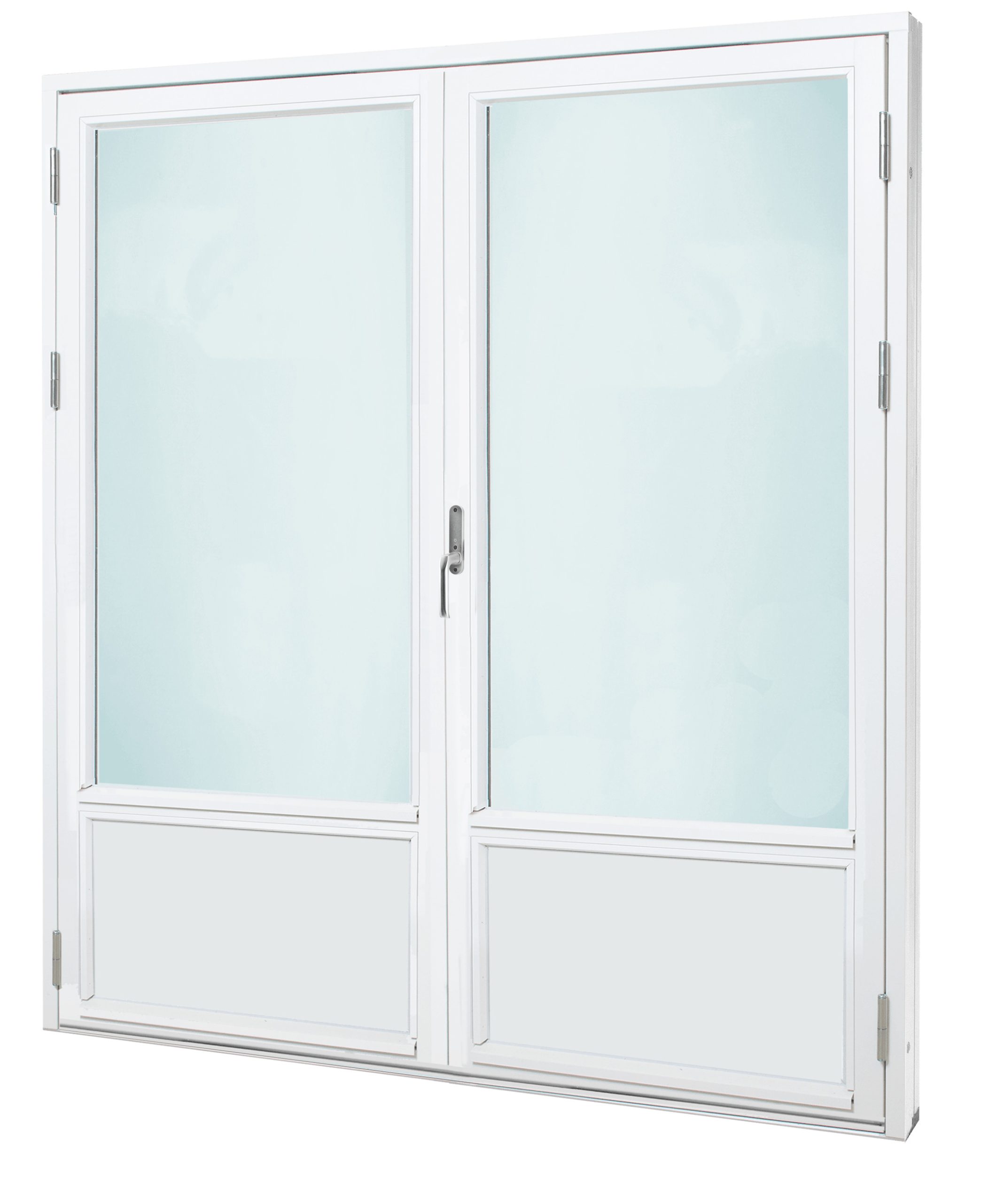 Finestra dobbel balkongdør 170x210 3-lags U-verdi 0,77