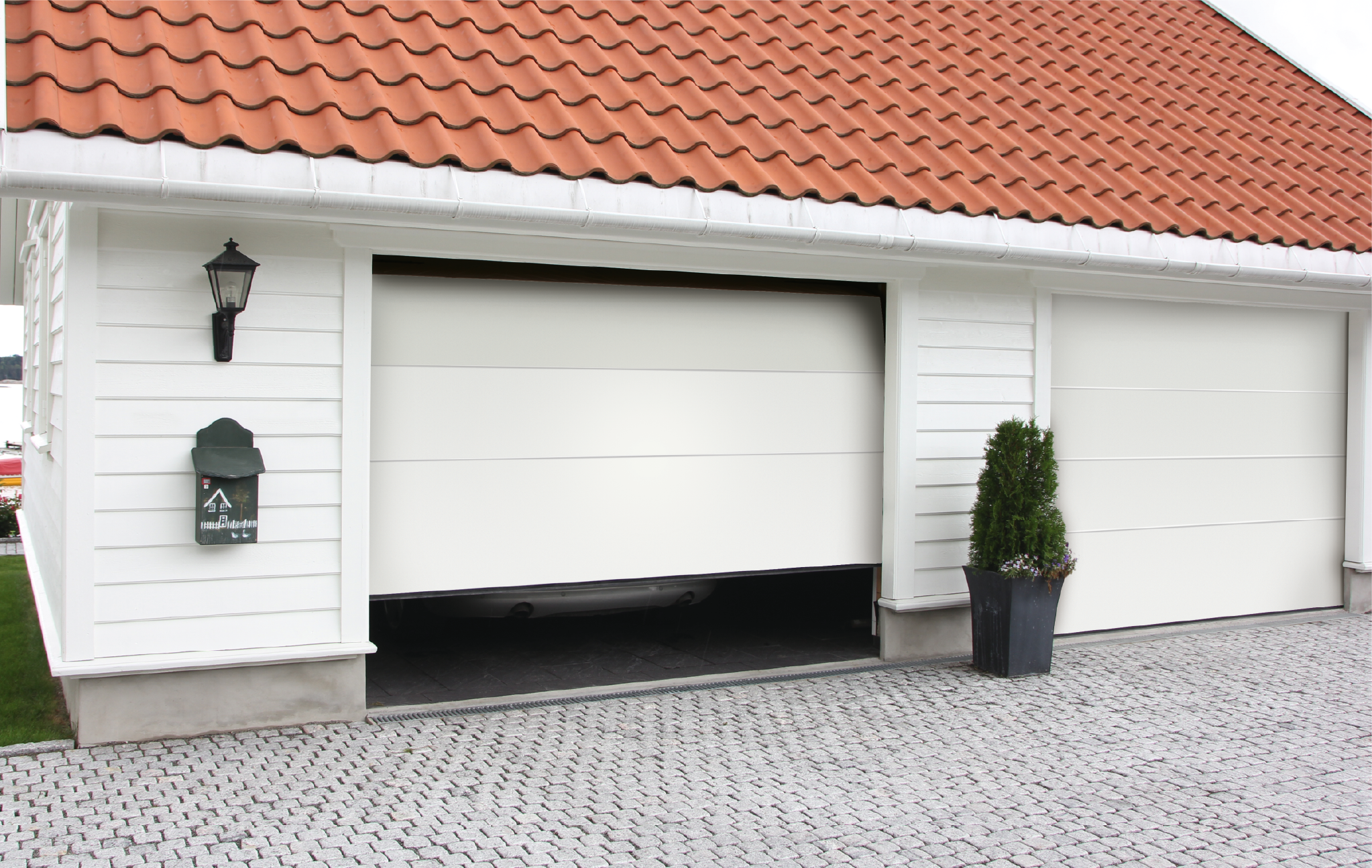 Harmonie Garasjeport RF Slett - leddport - Bilde 2