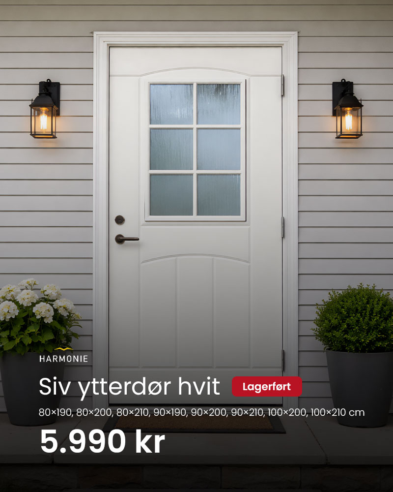 Harmonie Siv ytterdør