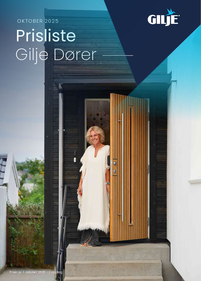 Prisliste Gilje dører