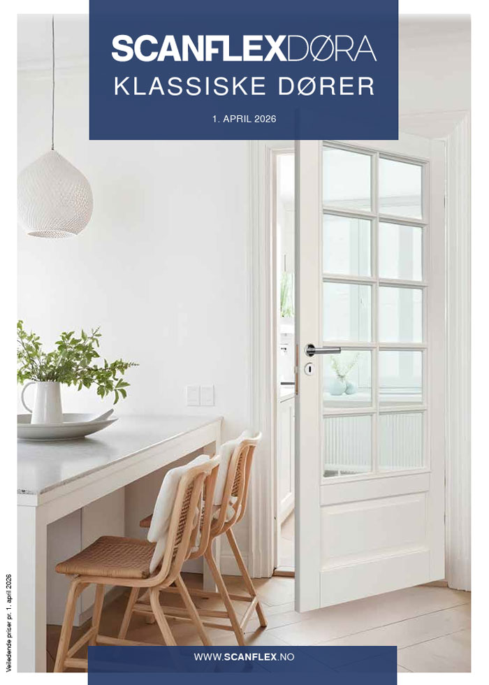 Katalog Scanflexdøra klassiske dører
