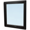 Finestra toppsving vindu 120x120 3-lags ALU sort U-verdi 0,77 - Bilde 2