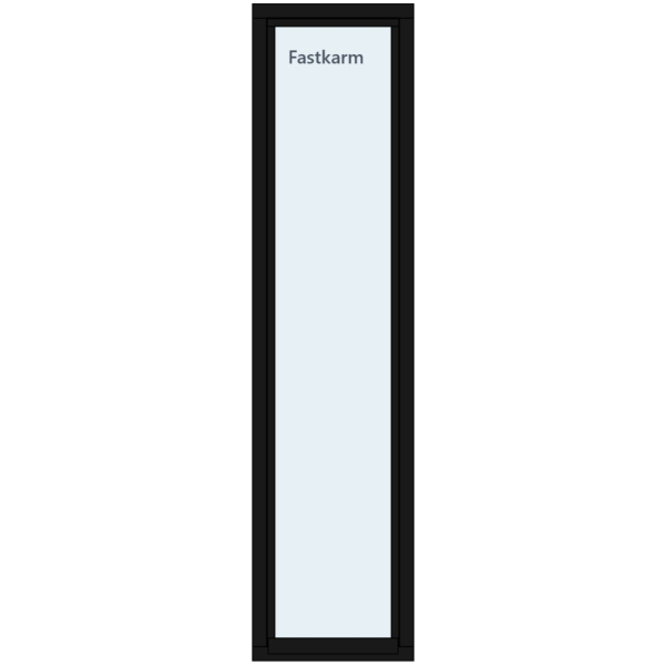 Finestra Energi Fastkarm 50x200 2-lags
