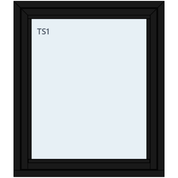 Finestra Energi Toppsving 103x120 3-lags Alu
