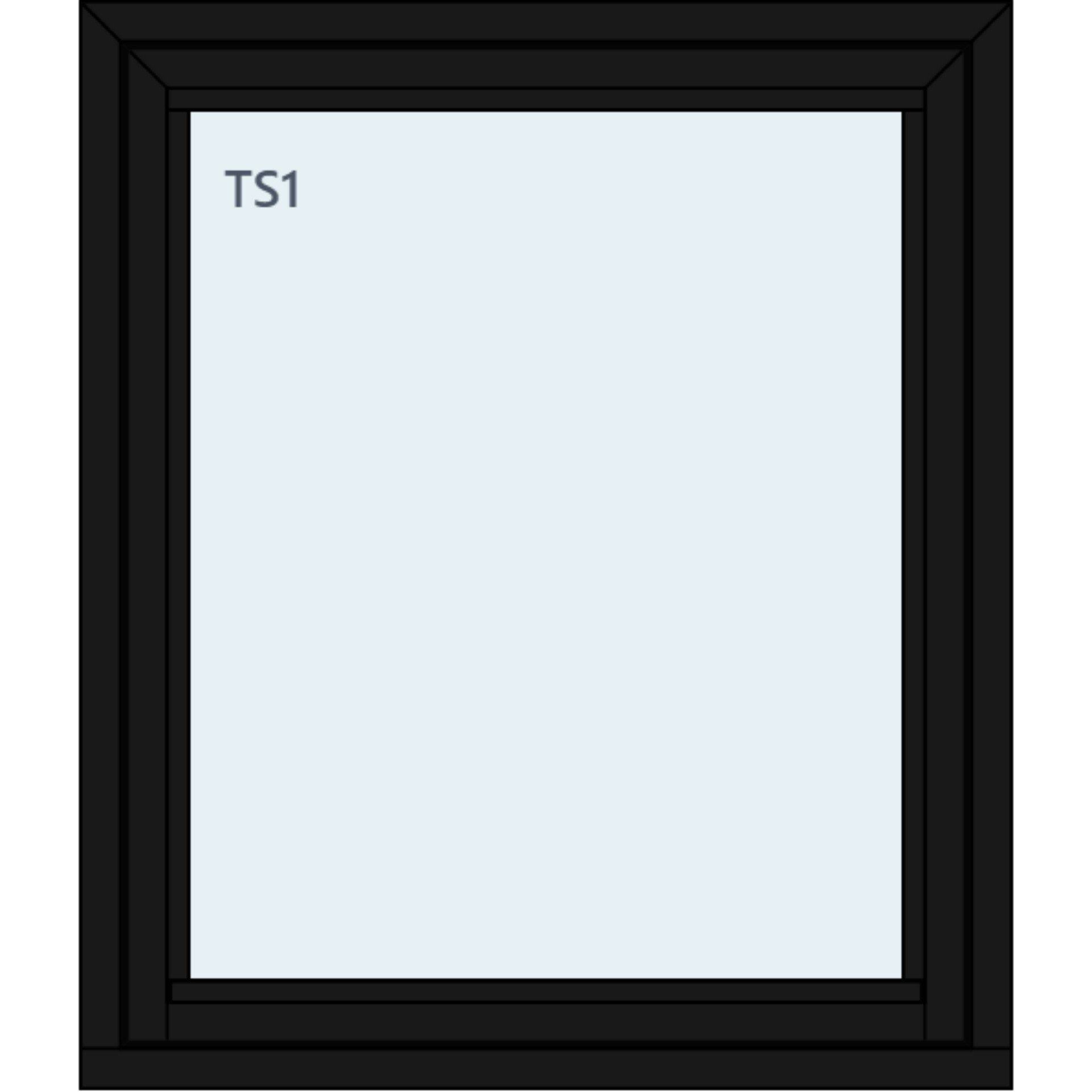 Finestra Energi Toppsving 103x120 3-lags Alu