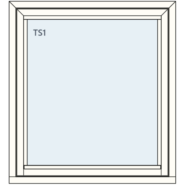 Finestra Energi Toppsving 110x120 3-lags Alu