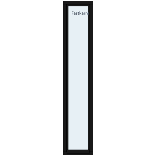 Finestra Energi Fastkarm 40x200 2-lags
