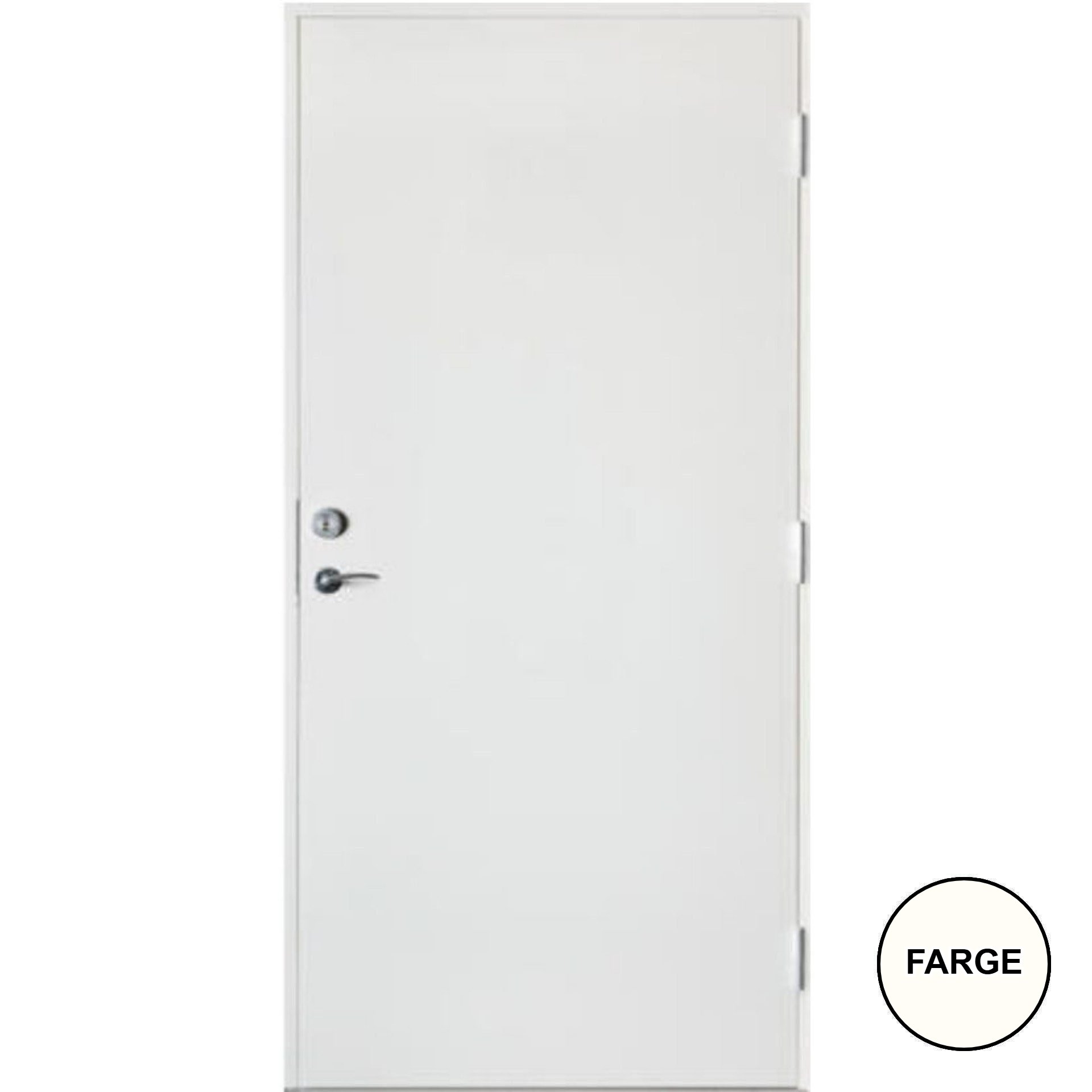 Brann- og lyddør 100x210 Høyre. Ei30/30dB